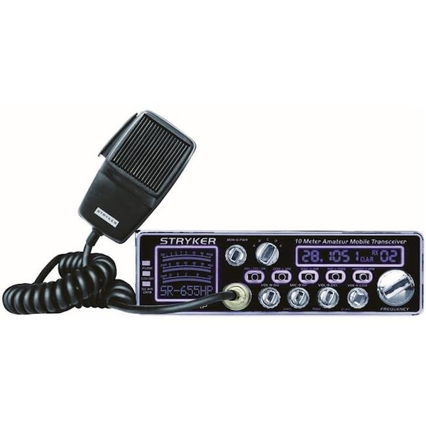 Stryker Stryker SR655HPC 80-90W 10m Radio with 7 Color Selectable Face; Echo; Roger Beep; PA; 32 Stage Dimmer Built-in SWR Circuit SR655HPC - main